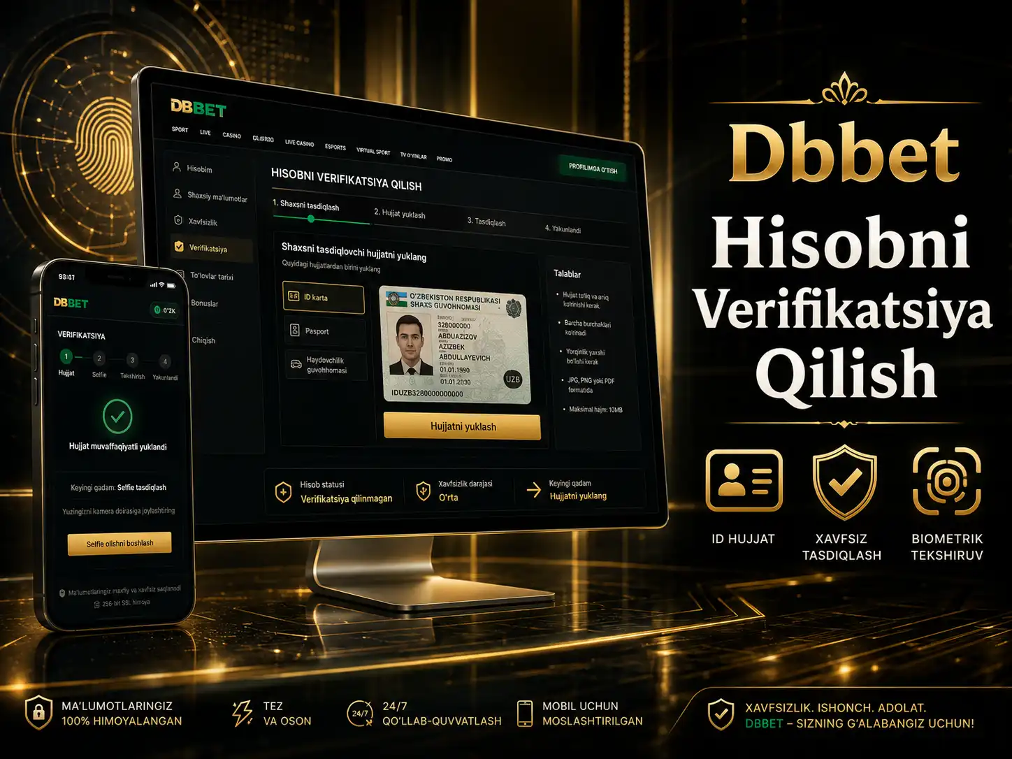 Hisobni Verifikatsiya Qilish